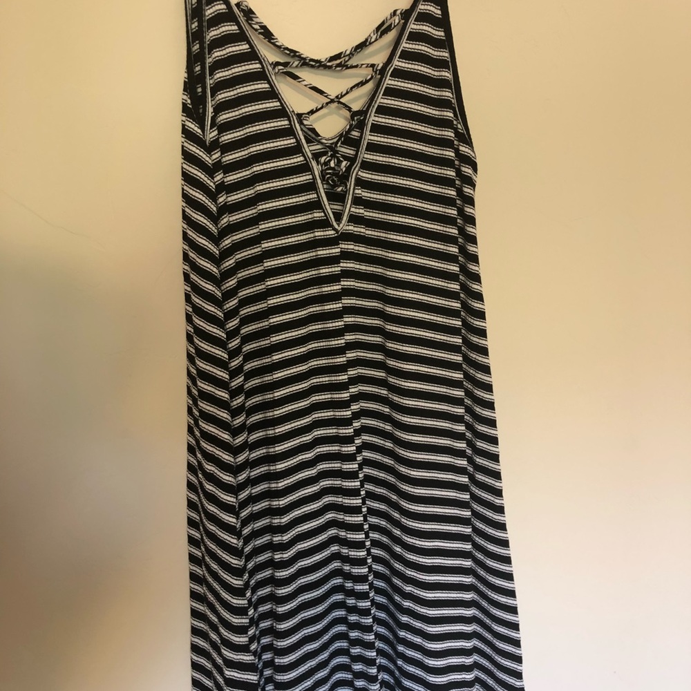 Lush Stripe Tank Dress - Picture 3 of 3